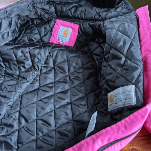 Carhartt Kids Pink One Piece Snowsuit - Picture 5 of 9